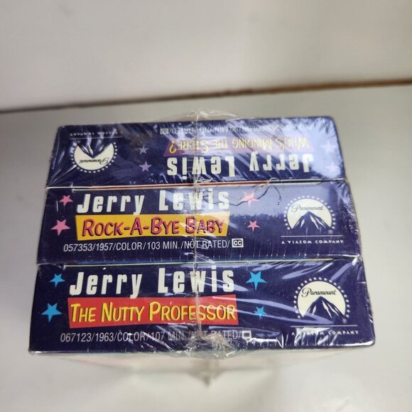 Jerry Lewis VHS 3 Pack Nutty Professor Rock-A-Bye Baby Who's Minding The Store - Picture 6 of 7